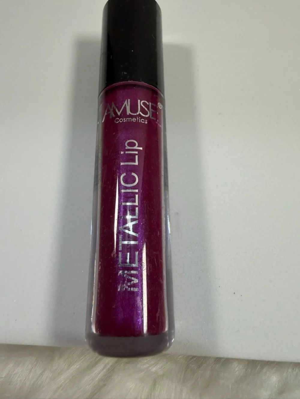 🩷5/$10 🩷 Amuse Society Metallic Lip Gloss in Plum Berry